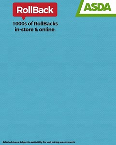 Get your RollBack Easter Eggs today, in-store or online: http://bit.ly/2IzDADP | Asda