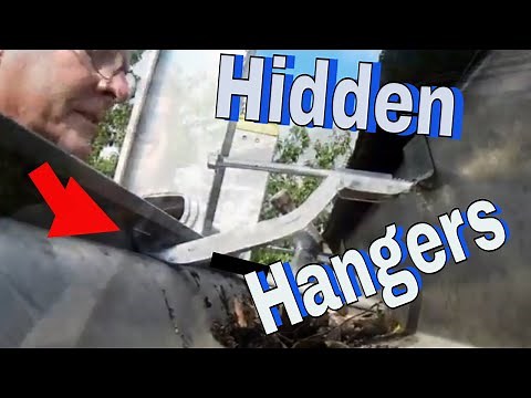 Install Hidden Hangers Gutter Installation and Repair
