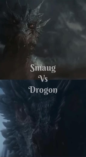 Smaug Vs Drogon #edit #gameofthronesedit #lordoftherings