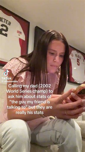 This is hysterical. Scott Shields’ daughter called him and read his own stats to him pretending it was someone else she was asking about 😂