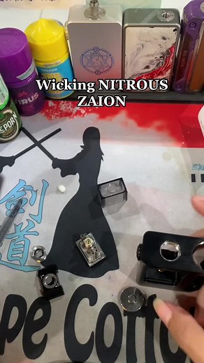 Nitrous Zaion Kit by koko sarang #nitrouszaionkit #nitrous #nitrouszaion #aio #vape #wicking #tiktok #viral #fyp #fypシ