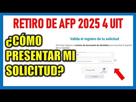 How to submit the 2025 AFP Withdrawal?