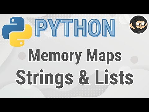 How are Strings and Lists created in Python Memory?