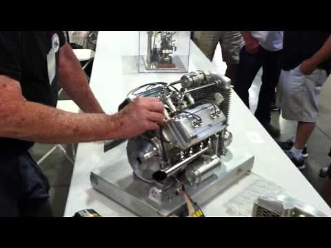 Run of 1/3 scale ARDUN Model Engine