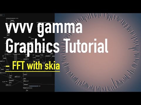 vvvv gamma Graphics Tutorial | FFT with Skia
