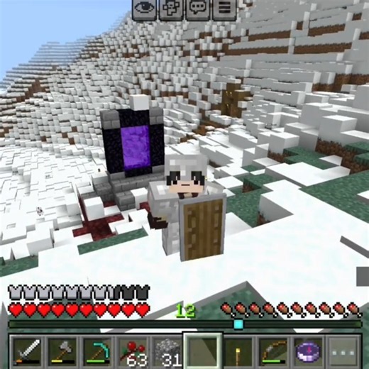i love my skin😽 #minecraft #unstablesmp #edit #skinminecraft #wifies #parrotx2