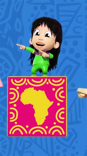 Learning African Countries is a Blast! ✨ Interactive Map Song for Kids
