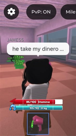 he take my dinero😢😢😢|| #roblox #dinero #trending #song #trend
