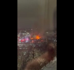 12.02.25 fire at Ace Hardware in Dublin