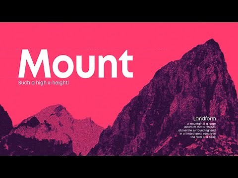 Mont Font Free Download