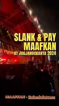 Slank feat Pay Burman 'Maafkan' live at Jogjarockarta 2024