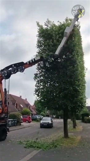 Effortless Tree Trimming: The Hedge Cutter's Innovation 🌳⚙️