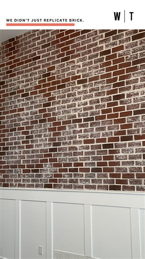 Faux Classic Brick panels are designed for today’s interiors and standout spaces⁠ ⁠ Whether you’re creating contrast or adding warmth, there’s a color to match your vision.⁠ 👉 Tap the link in bio or visit walltheory.com to explore and order samples.⁠ ⁠ ⁠ ⁠ ⁠ ⁠ ⁠ ⁠ ⁠ #HomeRenovation #MaterialDesign #InteriorDesign #HomeDesign #CommercialDesign #InteriorStyling #BuildingDesign #SustainableDesign #DesignInspiration #ConstructionInnovation #ArchitectsOfInstagram #DesignAndBuild #ResidentialDesign #