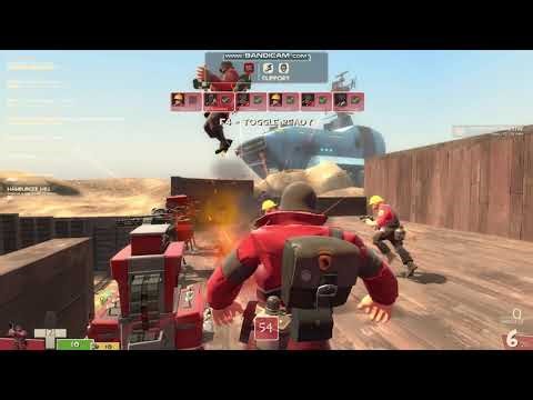 TF2: MvM Soldier gameplay