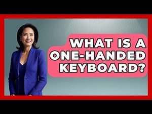 What Is A One-Handed Keyboard? - Everyday Parkinsons Help