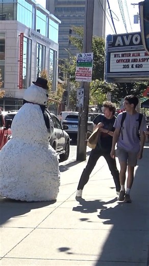 402K views · 10K reactions | Freaky The Scary Snowman on Reels | Facebook
