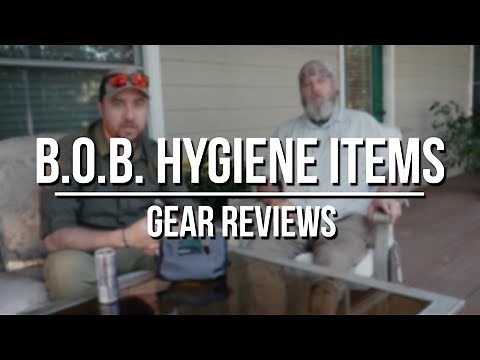 Bug Out Bag Hygiene Items