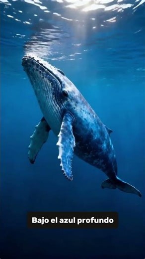 La ballena azul… el gigante más grande del océano 🐋🌊