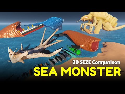 🌊 Craziest Deep Sea Creatures Ranked! 🐙 Ultimate Size Comparison: Smallest to Largest 🐳