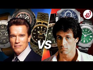 Arnold Schwarzenegger vs Sylvester Stallone - Who Has The Best Watch Collection?