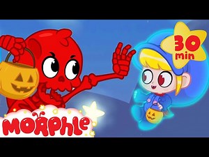 Morphle's Spooky Halloween | My Magic Pet Morphle | Cartoons For Kids | Morphle TV Mila and Morphle - Videos For Kids