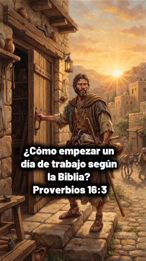 How to start your workday according to the Bible?📖 Proverbs 16:3