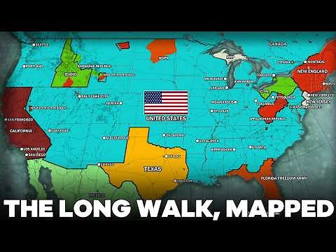 The Long Walk, Mapped (1979)