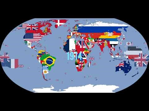 Evolução do mapa mundi