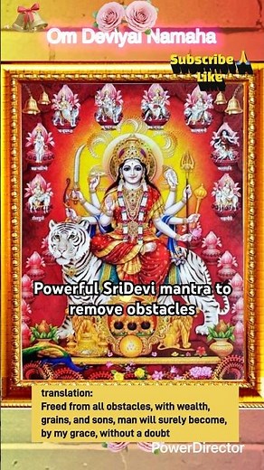 Powerful Stotra “Sarva Badha Vinirmukto" translates to "freed from all obstacles"to chant every day