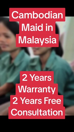 #cambodianmaidinmalaysia #cambodiamaid #housemaid #stayinmaid #househelper #housekeeper #caregiver #maid #60daytrial #takingcareofelderly #takingcareofchildren #cheapest #visaonarrival #2yearswarranty #lawyersagreement