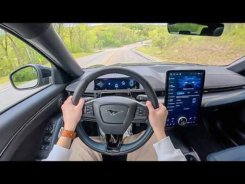 2026 Ford Mustang Mach E GT California Special - POV Test Drive (Binaural Audio)