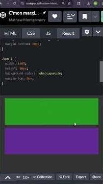 C'mon margins! 100 Day Challenge - day 57