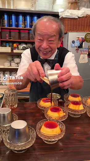 新橋ヘッケルン名物ジャンボプリン