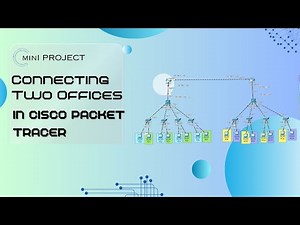 Enterprise Network Project 1 in CISCO Packet Tracer | Mini Project | How to connect two office