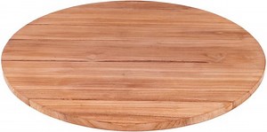 MaximaVida massief rond teakhouten tafelblad Java indoor 80 cm | bol