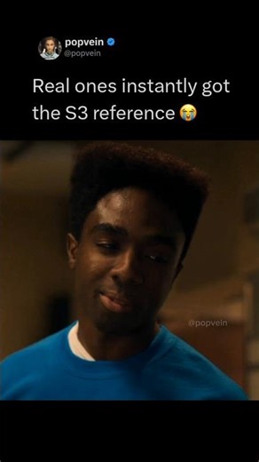 Real ones instantly got the season 3 Lucas reference 😭