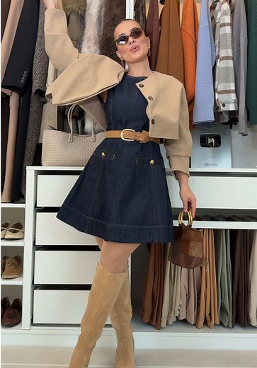 Styling a Denim Mini Dress: Tips and Tricks