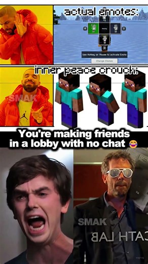Minecraft's true universal language 🧘‍♂️🤝 #shorts #foryou #mincraft #innerpeace #relatable