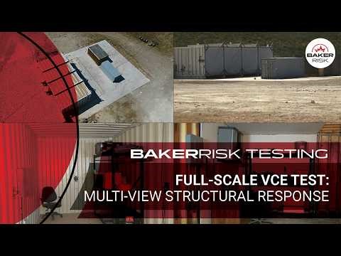 Full-Scale Vapor Cloud Explosion (VCE) Test: Multi-View Structural Response