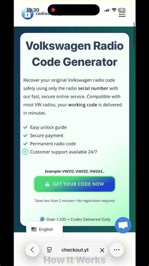 How to Get Your VW Radio Code FREE! 🚗💨 (Unlock in 30 SECONDS )