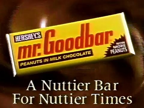 Hershey's Foods Mr Goodbar 1988 TV Commercial HD