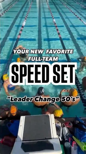 WANT YOUR TEAM TO SWIM FAST?🫵🙋
