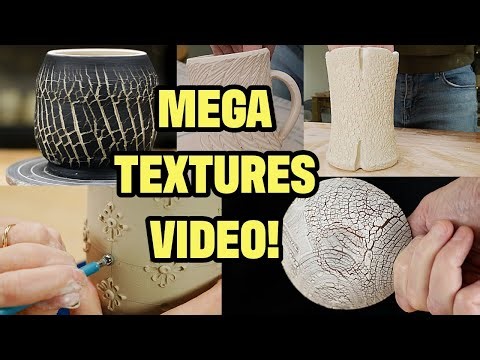 Our Best Pottery Textures of All Time! Your texture inspiration begins HERE!