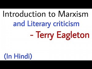 Terry Eagleton's: Introduction to Marxism and Literary Criticism (University of California Press)