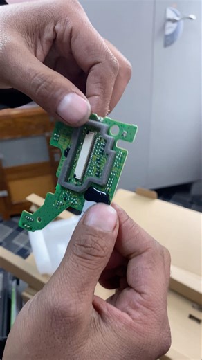 Brother Printer Head Pcb #repairtutorial #shortstec #printer #printerrepair #repair #techmeta