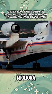 Il Beriev B-200: l’aereo anfibio che decolla dall’acqua e spegne incendi con 12 tonnellate d’acqua in pochi secondi #reels #reelsviralシ #reelsfacebook #reelsinstagram #viral #virale #perte #fyp #storia #racconto #viralreels #reel #curiosità #curiosity #curiosita | Zexel
