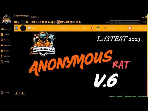 Anynomus RAT V6 – Full Android Control | Undetectable | Advanced Stealth Features