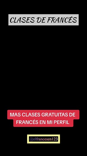 Aprende francés: Clases Gratis, Curso Básico y Pronunciación en Francia 🇨🇵