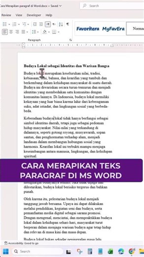 How to Tidy Up Paragraph Text in Microsoft Word: Neat, Consistent, and Professional!