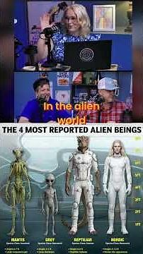 Nordic Aliens: The 4 Types Explained! #shorts